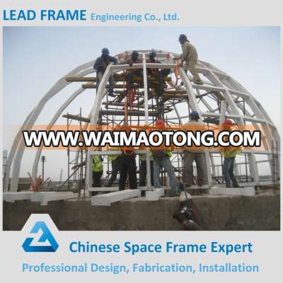 Free design steel dome structure space roof