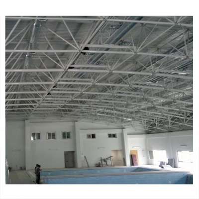 Hot Galvanized Abu Dhabi High End Steel Space Frame Swimming Pool Roof