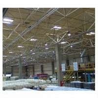 Prefabricated long span steel roof trusses for industrial workshop