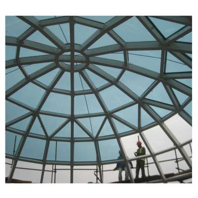 China Manufacturer LF Double Layers Parking Shed Skylight Space Frame