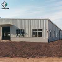 Metal gable frame building construction prefabricated industrial steel structure warehouse